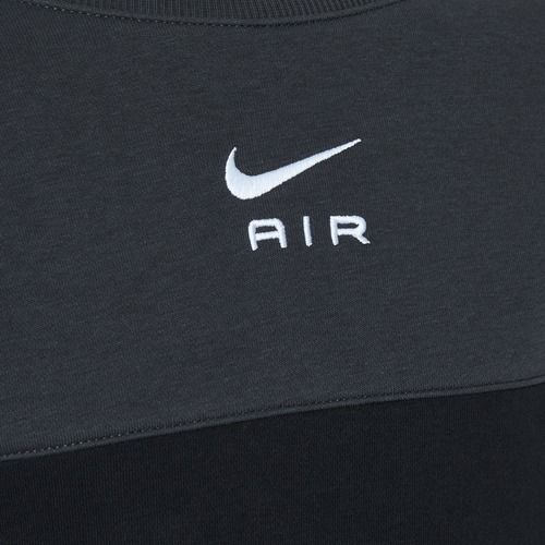 Hoodie Sweatshirt Kinder Nike Air Crew black / anthracite / white / white