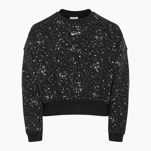Hoodie Sweatshirt Kinder Nike Sportswear Club Fleece black / metallic silver