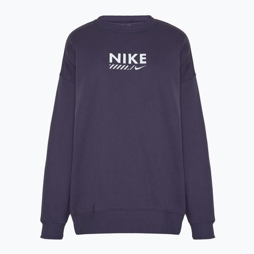 Sweatshirt Damen Nike Sportswear Oversized Crew-Neck dark raisin