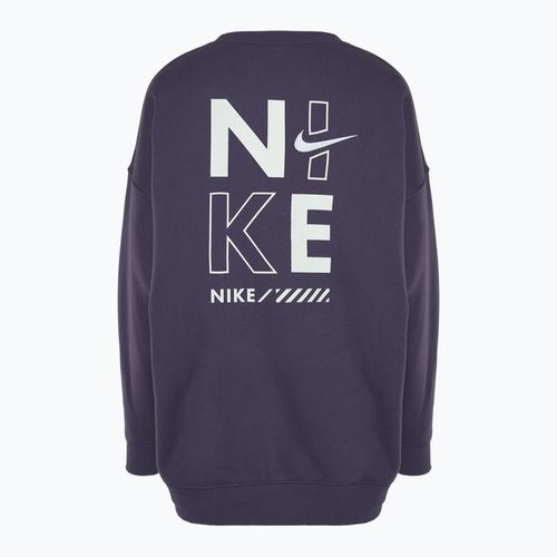 Sweatshirt Damen Nike Sportswear Oversized Crew-Neck dark raisin