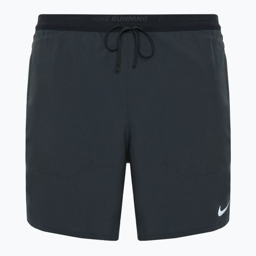 Laufshorts Herren Nike Dri-FIT Stride black / black / black / reflective silver
