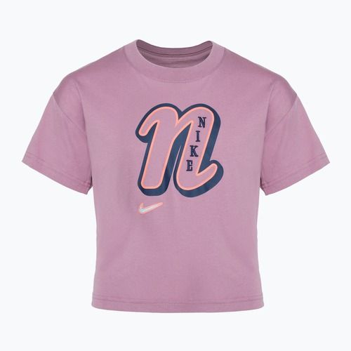 Shirt Kinder Nike Sportswear plum dust