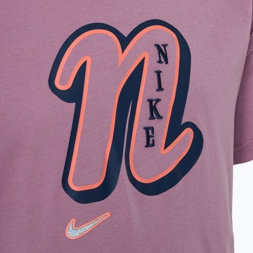 Shirt Kinder Nike Sportswear plum dust