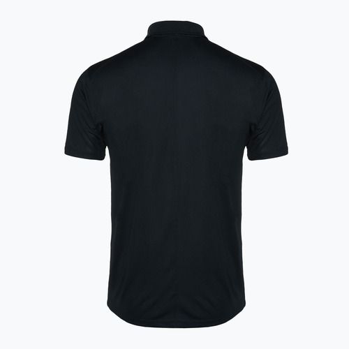 Herren Nike Court Dri-Fit Tennis-T-Shirt schwarz/weiß