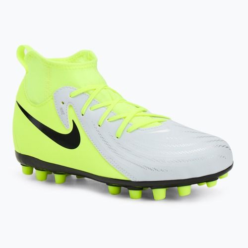 Fußballschuhe Kinder Nike Phantom Luna 2 Academy AG Jr metallic silver/black/volt