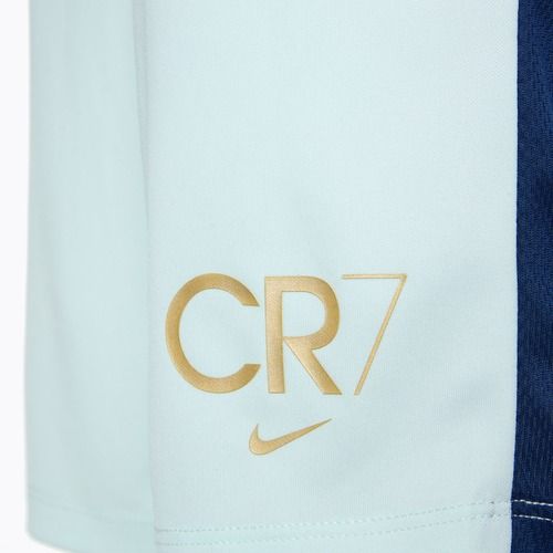 Fußballshorts Kinder Nike CR7 Academy Dri-FIT barely green/ blue void/ metallic gold