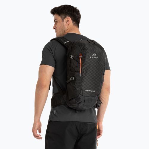 KADVA Escapada 20 l Wanderrucksack schwarz