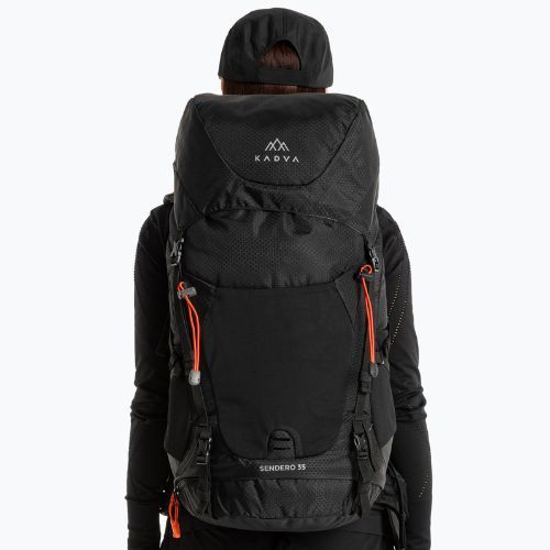 KADVA Sendero Trekking-Rucksack 35 l schwarz