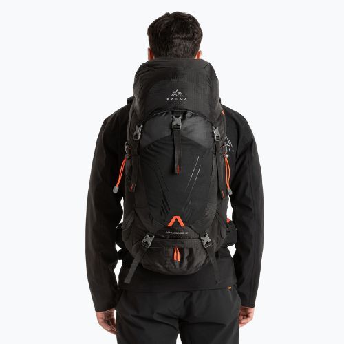 KADVA Vagabundo Rucksack 40 l schwarz