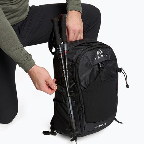 Tourenrucksack KADVA Laptopfach Schritt 25 l schwarz