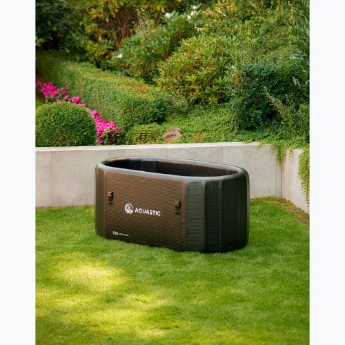 AQUASTIC Walross Pool BrrFree 456L Tropfenstich schwarz