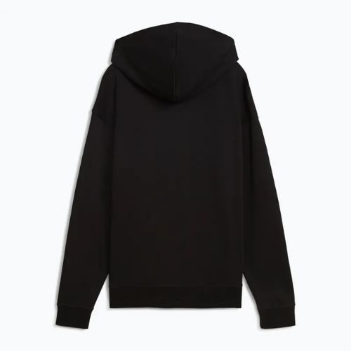 Hoodie Sweatshirt Damen PUMA ESS Small No. 1 Logo Comfort Full-Zip puma black