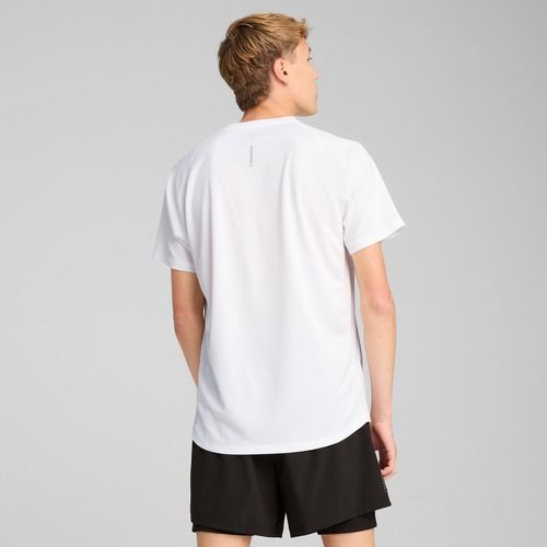 Laufshirt Herren PUMA Run Velocity Tee Poly puma white