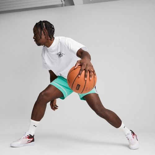Basketball-Shirt Herren PUMA Jaws Core Tee II puma white