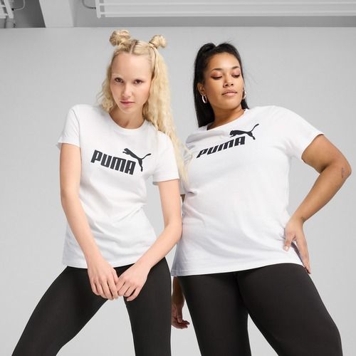 Shirt Damen PUMA ESS No. 1 Logo Tee puma white