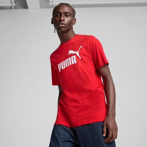 Shirt Herren PUMA ESS No. 1 Logo Tee for all time red