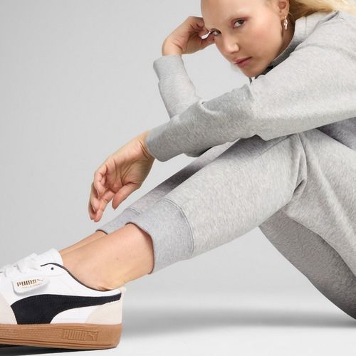 Damen Hose PUMA ESS Small No. 1 Logo Sweatpants TR CL light gray heather