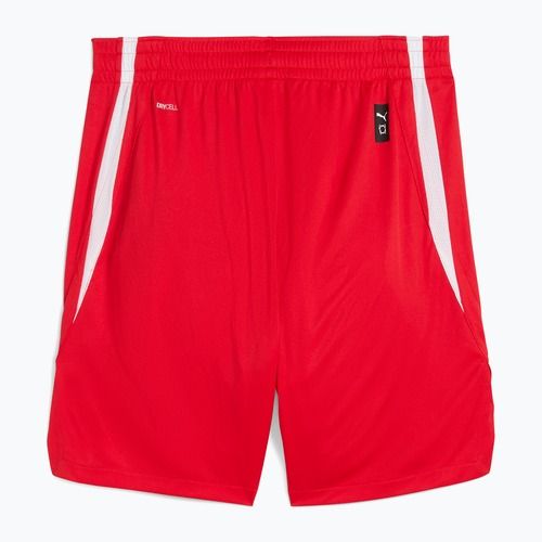 Herren-Basketball-Shorts PUMA teamJAWS Starter für alle Zeit rot