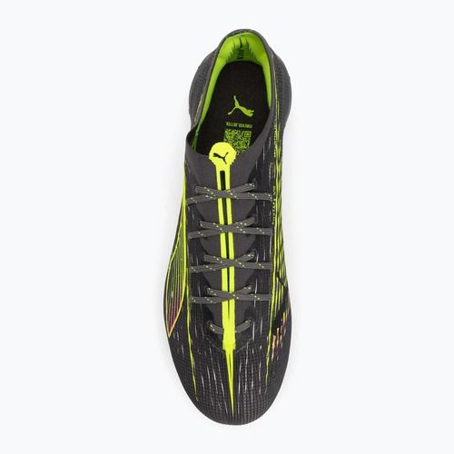 Fußballschuhe Herren PUMA Ultra 5 Ultimate FG matte aged silver/yellow alert/sun struck