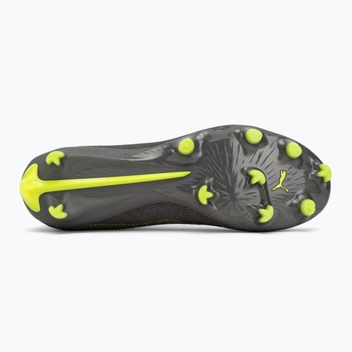 Fußballschuhe Herren PUMA Ultra 5 Pro FG/AG matte aged silver/yellow alert/sun struck
