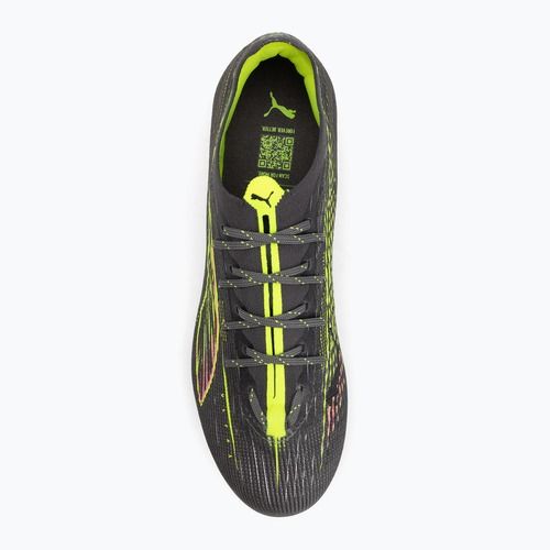 Fußballschuhe Herren PUMA Ultra 5 Pro FG/AG matte aged silver/yellow alert/sun struck