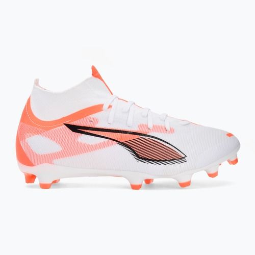 Fußballschuhe Herren PUMA Ultra 5 Match+ FG/AG puma white/puma black/glowing red