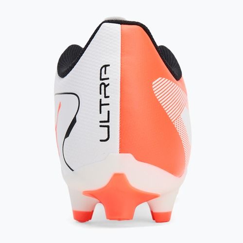 Fußballschuhe PUMA Ultra 5 Play FG/AG puma white/puma black/glowing red