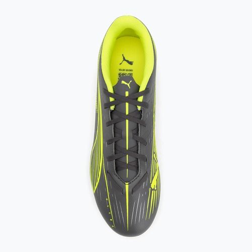 Fußballschuhe PUMA Ultra 5 Play FG/AG matte aged silver/yellow alert/puma aged silver