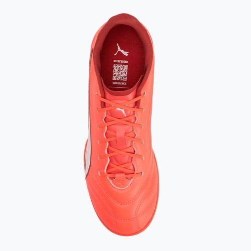 Fußballschuhe Herren PUMA King Pro TT glowing red/ puma white/ red fire