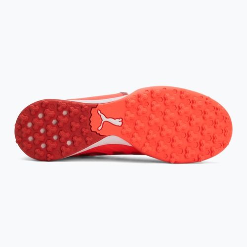 Fußballschuhe Herren PUMA King Match TT glowing red/ puma white/ red fire