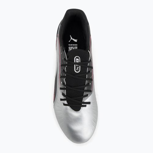 Fußballschuhe Herren PUMA King Match FG/AG puma silver/puma black/sun struck/puma white