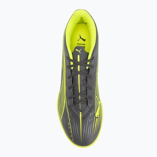 Fußballschuhe Herren PUMA Ultra 5 Play TT matte aged silver/yellow alert/puma aged silver