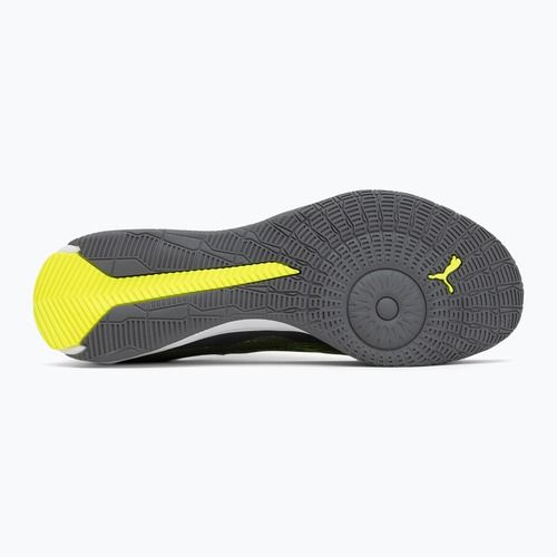 Fußballschuhe Herren PUMA Ultra 5 Match It matte aged silver/yellow alert/puma aged silver