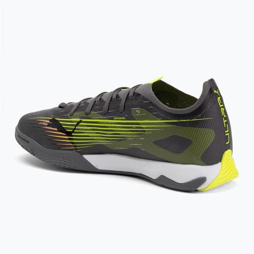 Fußballschuhe Herren PUMA Ultra 5 Match It matte aged silver/yellow alert/puma aged silver