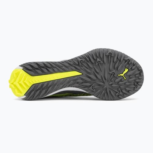 Fußballschuhe Kinder PUMA Ultra 5 Match+ LL TT + Mid Jr matte aged silver/yellow alert/puma aged silver