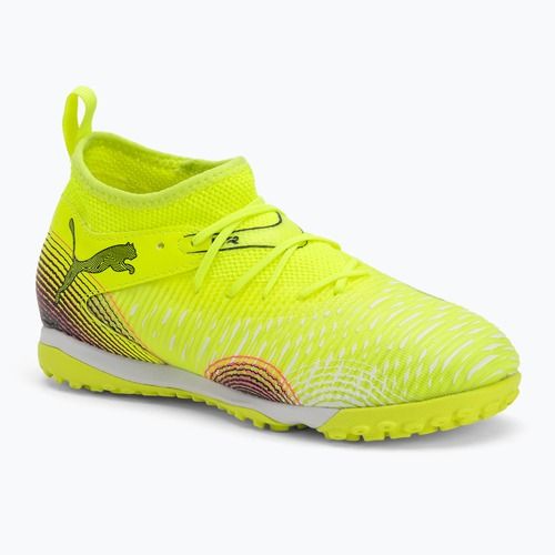 Fußballschuhe Kinder PUMA Future 8 Match TT + Mid yellow alert/ puma black/ sun struck