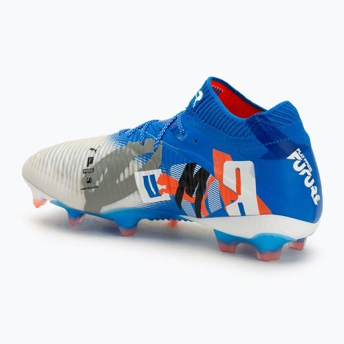 Fußballschuhe Herren PUMA Future 8 Ultimate Forever FG white/ultra blue/feather gray/puma black/glowing red