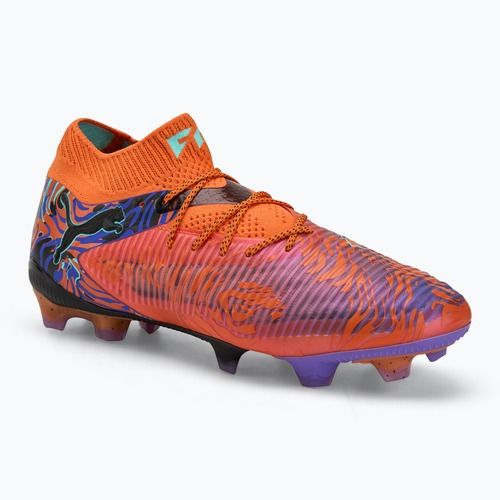 Fußballschuhe Herren PUMA Future 8 Ultimate Creativity FG orange poppy/dark amethyst/electric peppermint/black