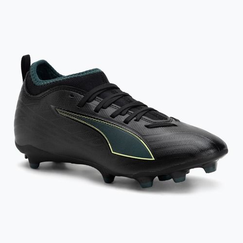 PUMA Ultra 6 Match FG/AG Jr Kinderfußballschuhe puma schwarz/fizzy light/green terrain