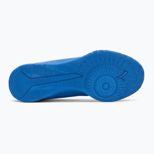 PUMA Ultra 6 Play It Jr Kinder Fußballschuhe ultra blau/puma weiß/glühend rot