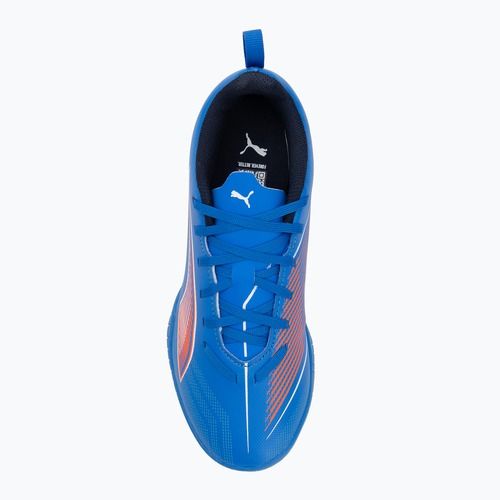 PUMA Ultra 6 Play TT Jr Kinder Fußballschuhe ultra blau/puma weiß/glühend rot