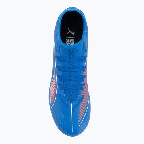 Herren Fußballschuhe PUMA Ultra 6 Play+ FG/AG ultra blau/puma weiß/glühend rot