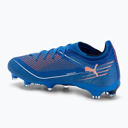 PUMA Ultra 6 Pro FG/AG Herren Fußballschuhe ultra blau/puma weiß/glühend rot