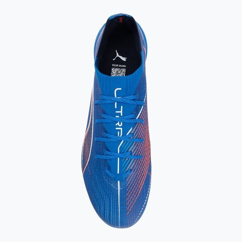PUMA Herren Fußballschuhe Ultra 6 Ultimate FG ultra blau/puma weiß/glühend rot