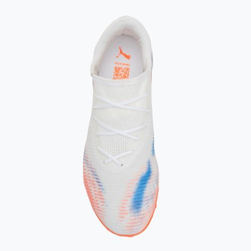 Fußballschuhe Damen PUMA Future 8 Match Low TT puma white/puma black/glowing red