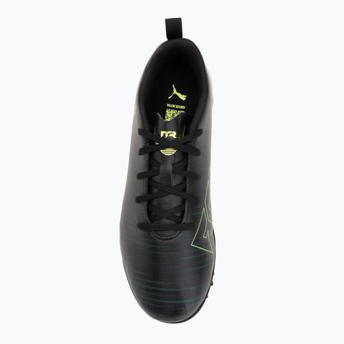 Fußballschuhe Kinder PUMA Future 8 Play TT Jr puma black/fizzy light/green terrain