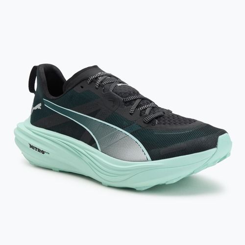 Herren PUMA Deviate Nitro Elite Trail grün Gelände / mint schmelzen Laufschuhe
