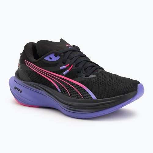 Damen Laufschuhe PUMA Deviate Nitro 3 Digitokyo puma schwarz / fluro rosa pes