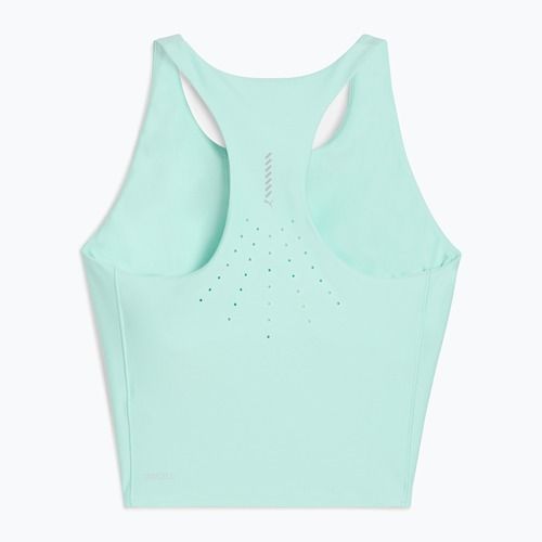 Damen Laufshirt PUMA Raceday Ultraform Crop mint melt