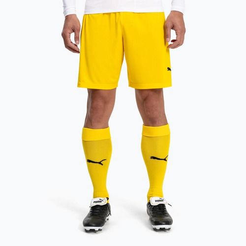 Fußballstrümpfe Herren PUMA Team Liga Core cyber yellow/puma black
